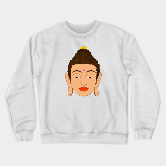 Buddha Crewneck Sweatshirt by RMZ_NYC